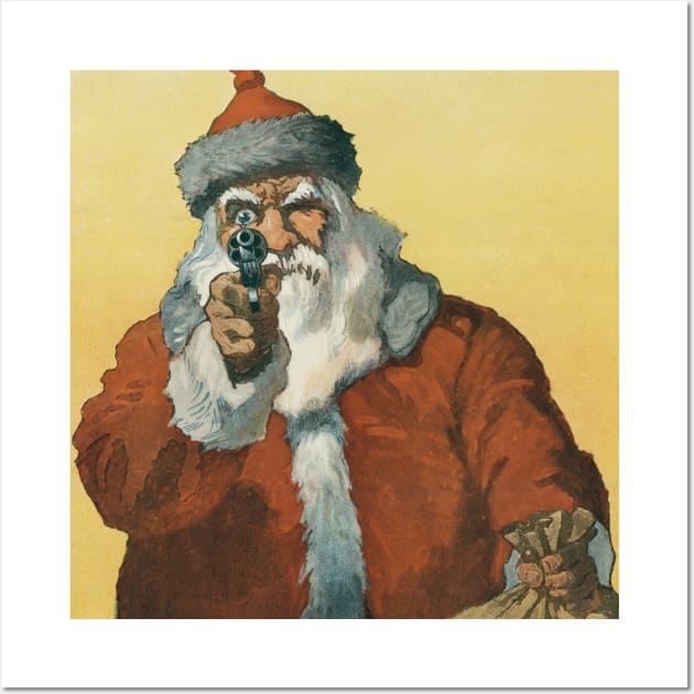 Bad Santa Wall Art by EmoteYourself